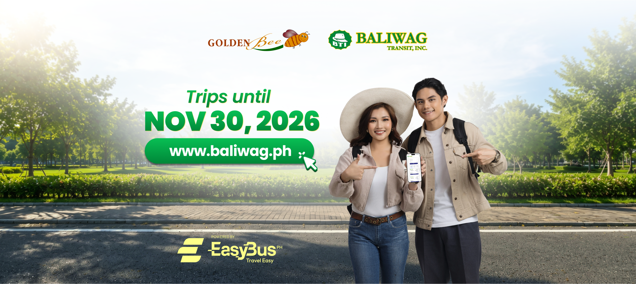 Baliwag November 2026 Announcement Banner