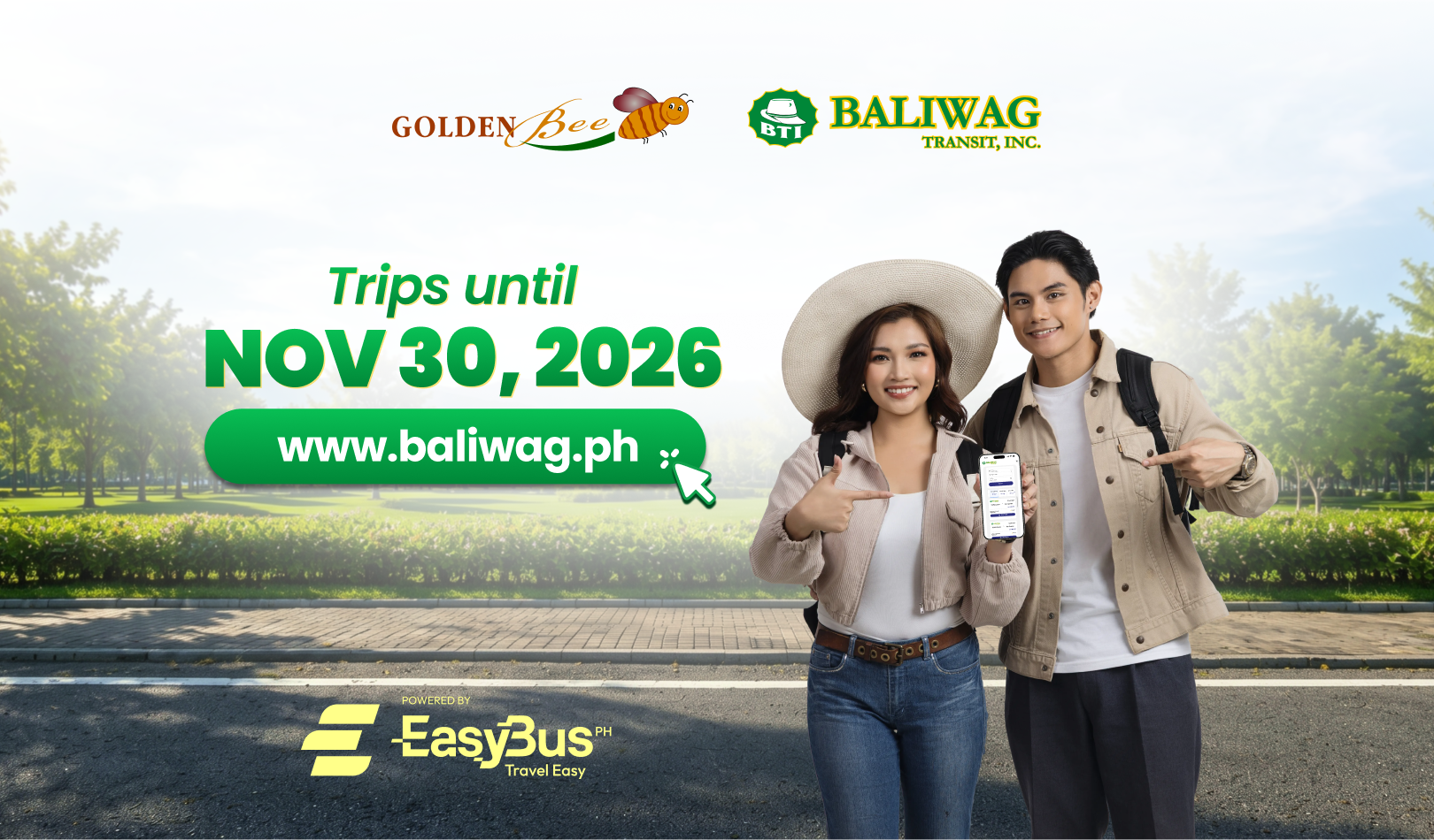 Baliwag November 2026 Announcement Banner